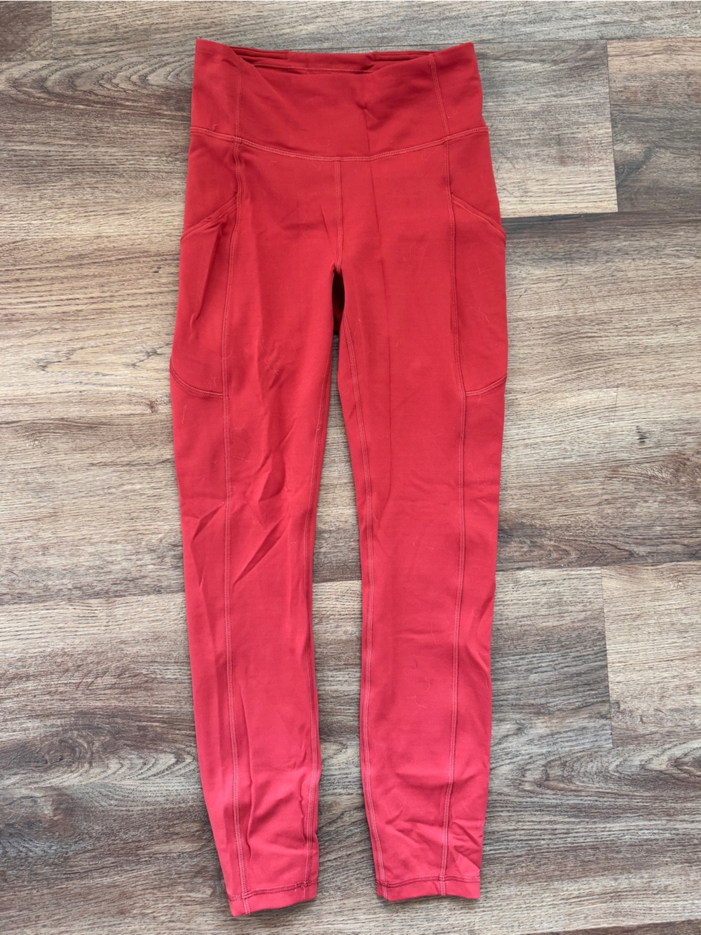 lululemon athletica Burnt Orange High-Rise Pocket Leggings